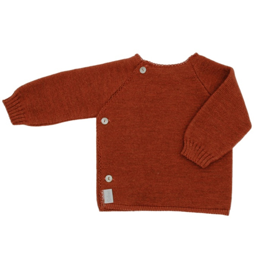 Selena-Baby Merino Wool Wrap Cardigan
